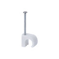 Kabelklemmer 5 - 7 mm hvit - 20 stk.